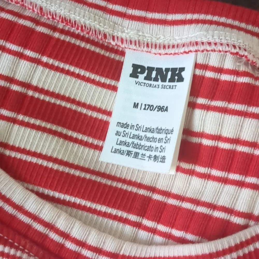 Nwt Victoria Secret Multi Rib Tee - Picture 5 of 5